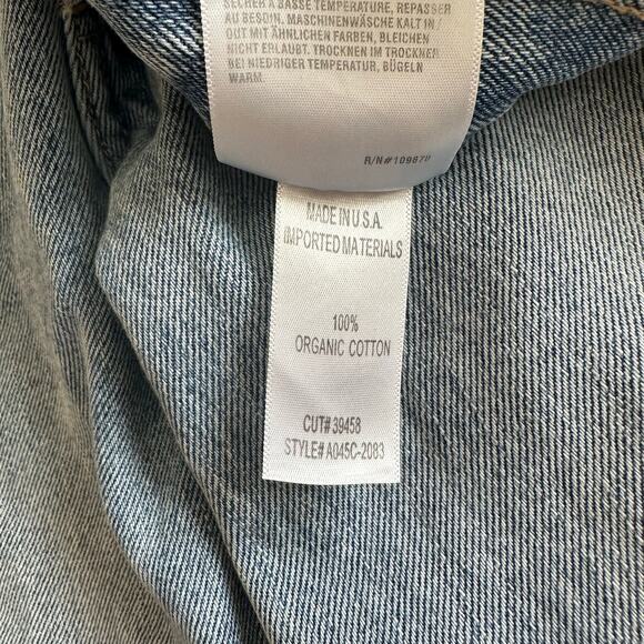 Agolde  Jamie High Rise Classic Women's Straight Leg Jeans - Light Blue - Picture 5 of 6